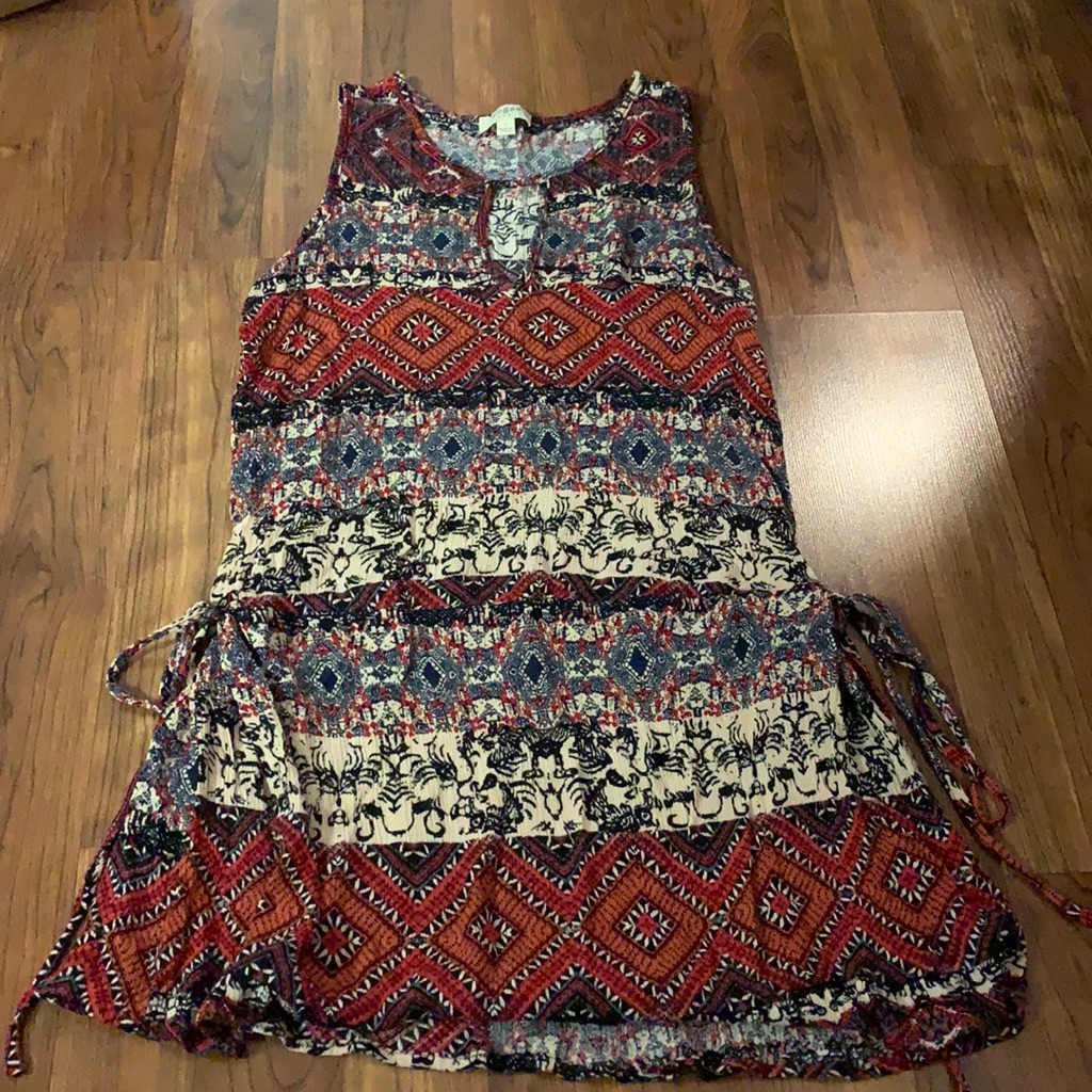 Pattern Tank Tunic